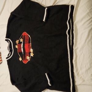 Torrid holiday lips sweater